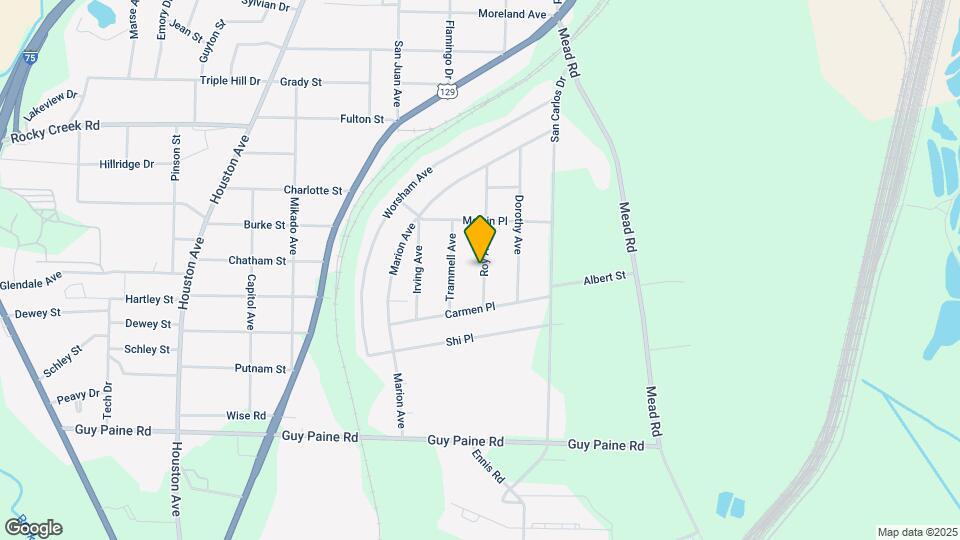 4255 Roy Ave Map and Location Details