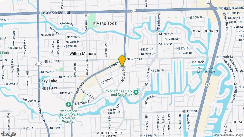 2435 N Dixie Hwy Map and Location Details