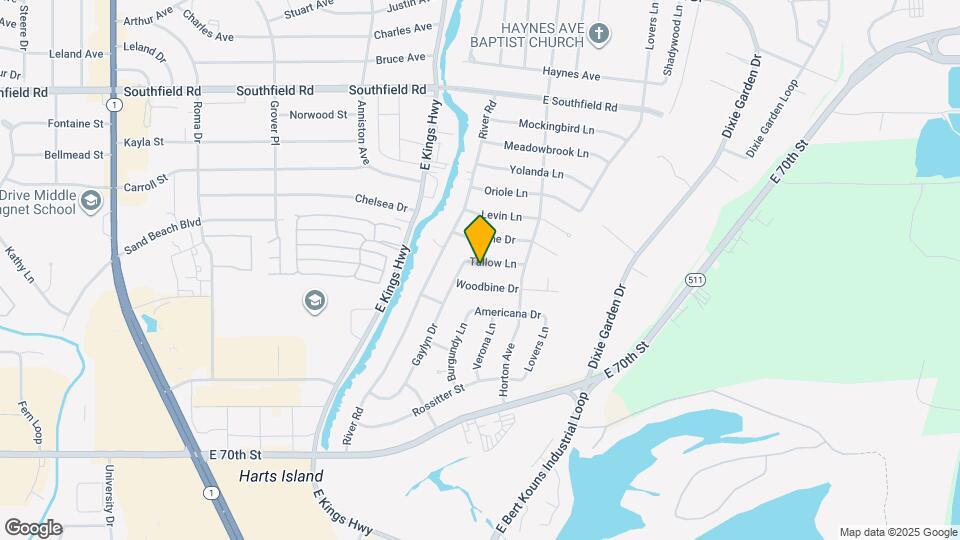 321 Tallow Ln Map and Location Details