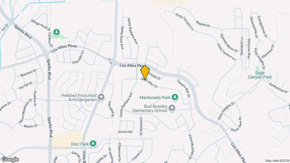 5162 Palo Alto Cir Map and Location Details