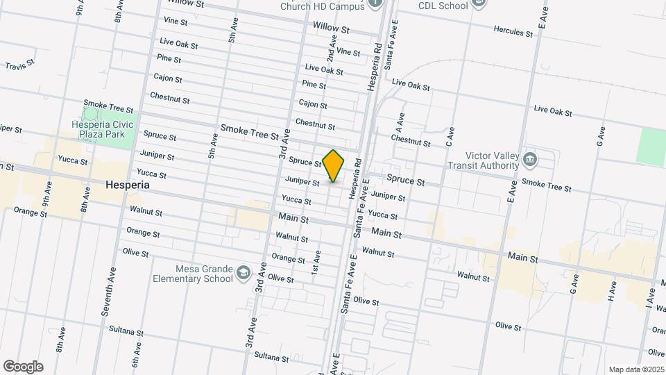 16507 Juniper St Map and Location Details