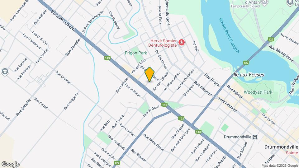 96-106 Des Saules Av Map and Location Details