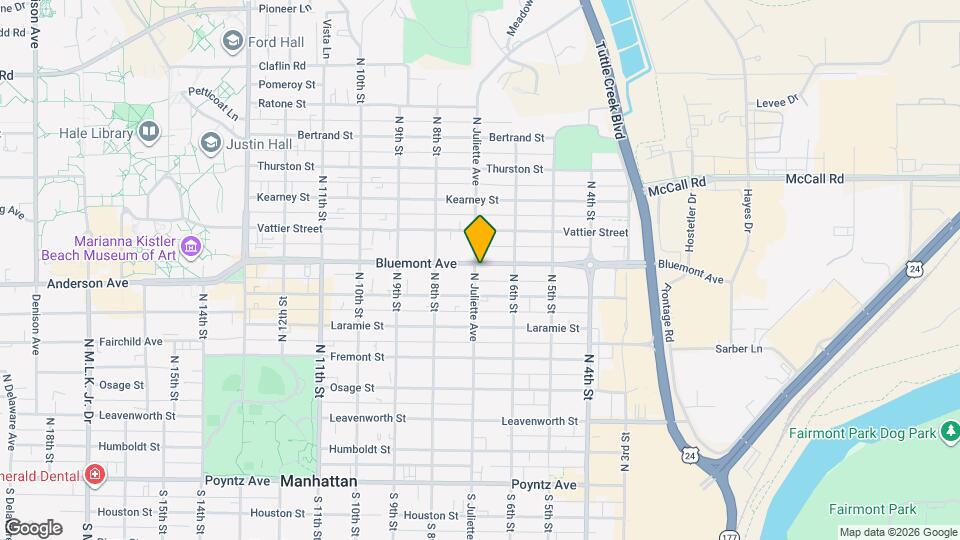 730 N Juliette Ave Map and Location Details