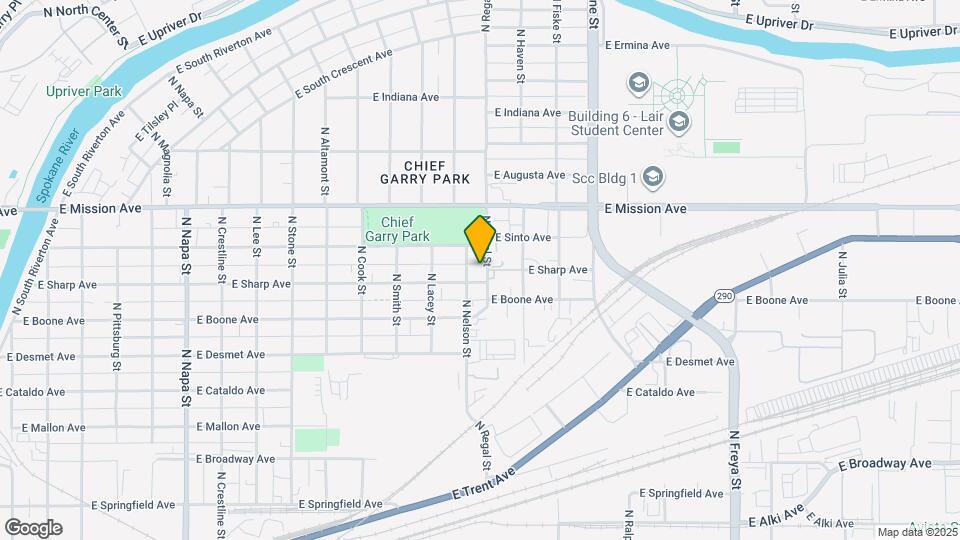 2805 E Sharp Ave Map and Location Details