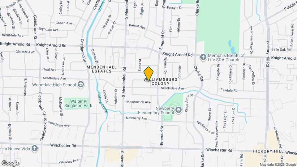 3329 Cody Dr Map and Location Details