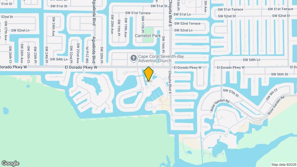 5626 Cape Harbour Dr Map and Location Details