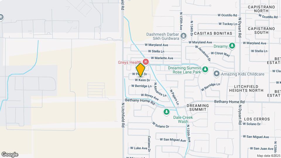 13748 W Keim Dr Map and Location Details