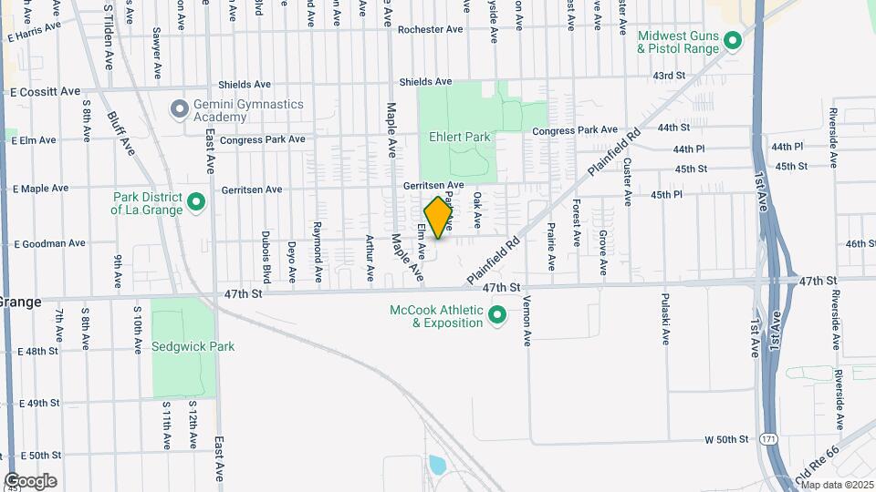 9109 Sahler Ave Map and Location Details