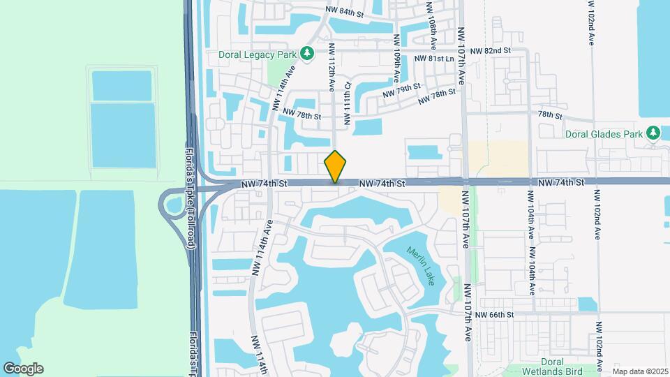 11179 NW 73rd Terrace Map and Location Details