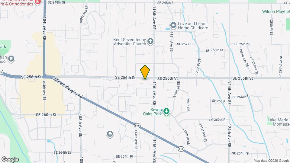 11504 SE 256th Pl Map and Location Details