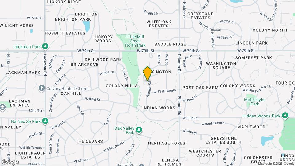 8030 Widmer Rd, Unit Room 3 in 4B4B (Private Bathroom) Map and Location Details