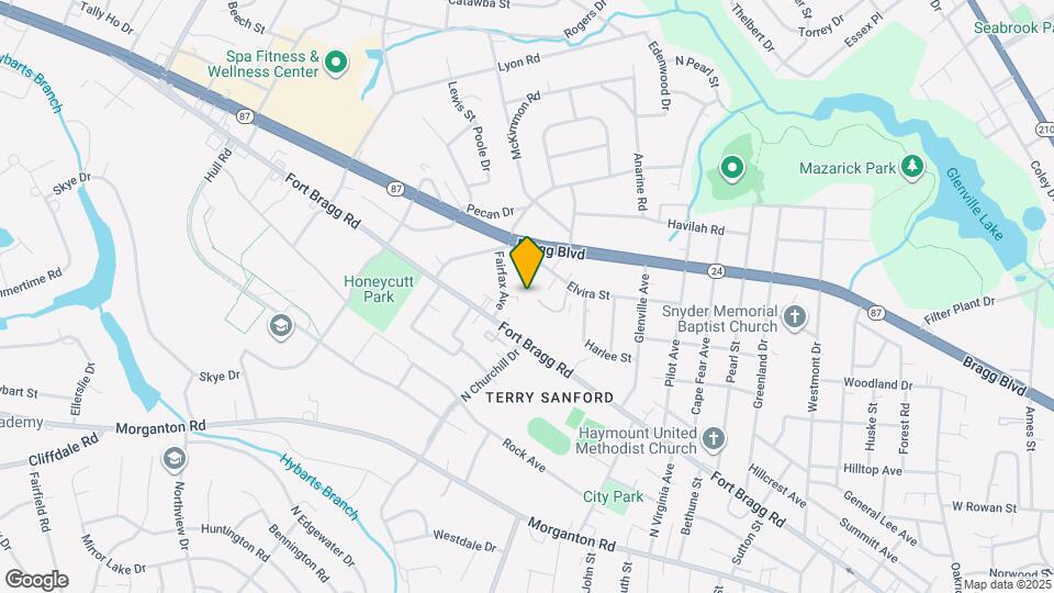 2410 Fairfax Pl Map and Location Details