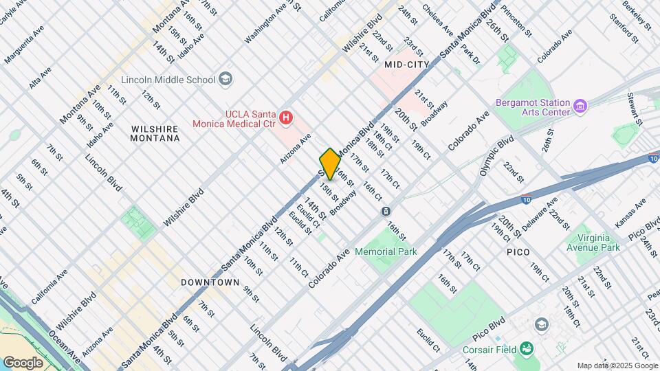 1423 15th St Map and Location Details