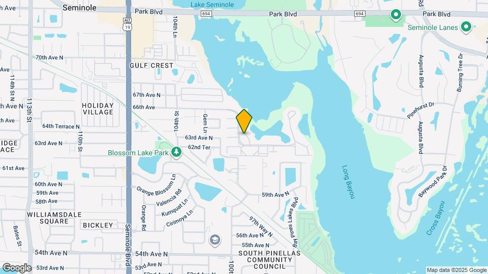 6368 99th Way N Mapa y Detalles de la Ubicación