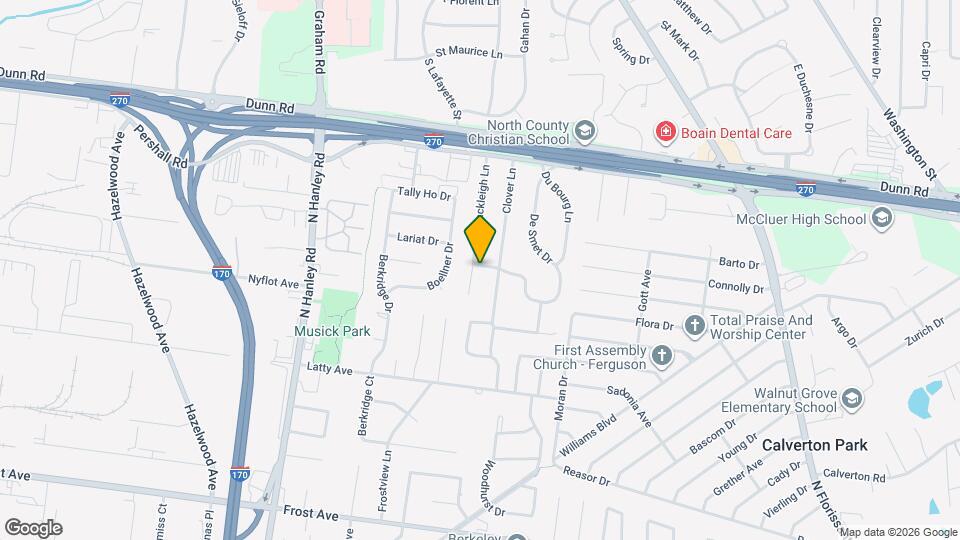 300 Brackleigh Ln Map and Location Details