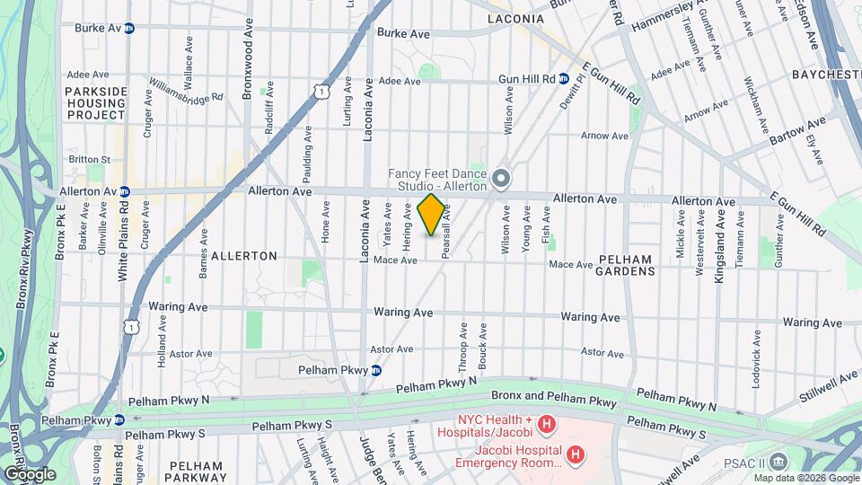 2524 Tenbroeck Ave Map and Location Details