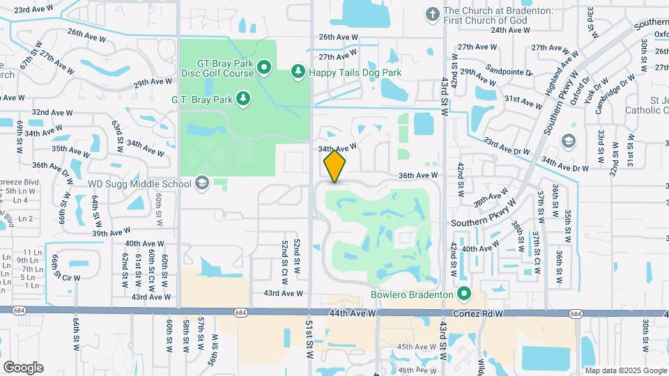 3640 Ironwood Cir Map and Location Details