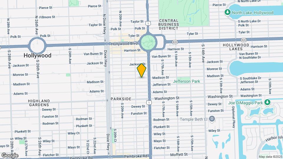 1832 Madison St Map and Location Details