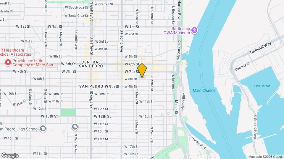 San Pedro Bank Lofts Map and Location Details