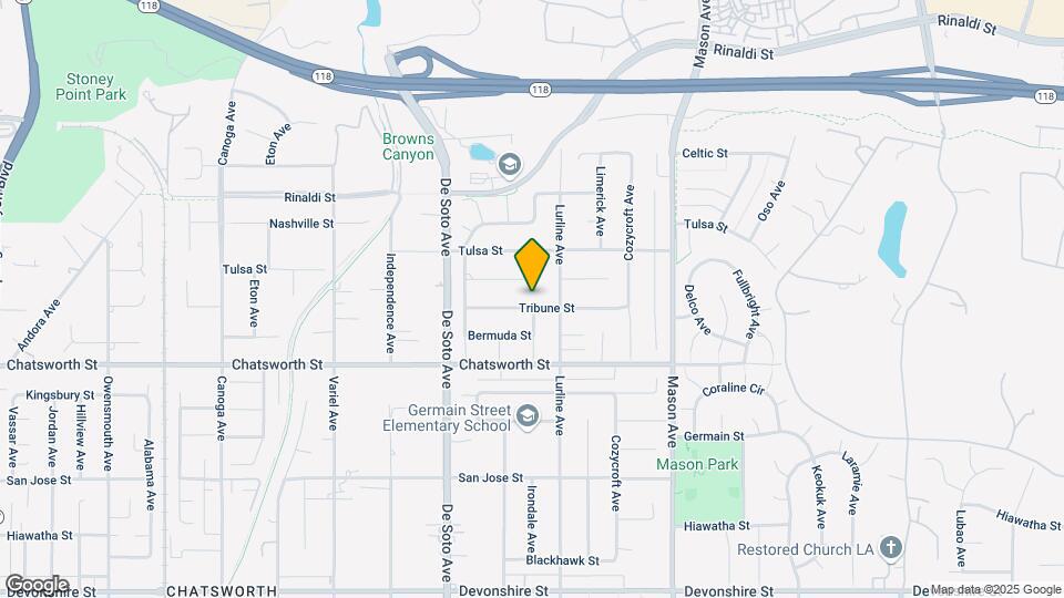 20727 Tribune St Map and Location Details