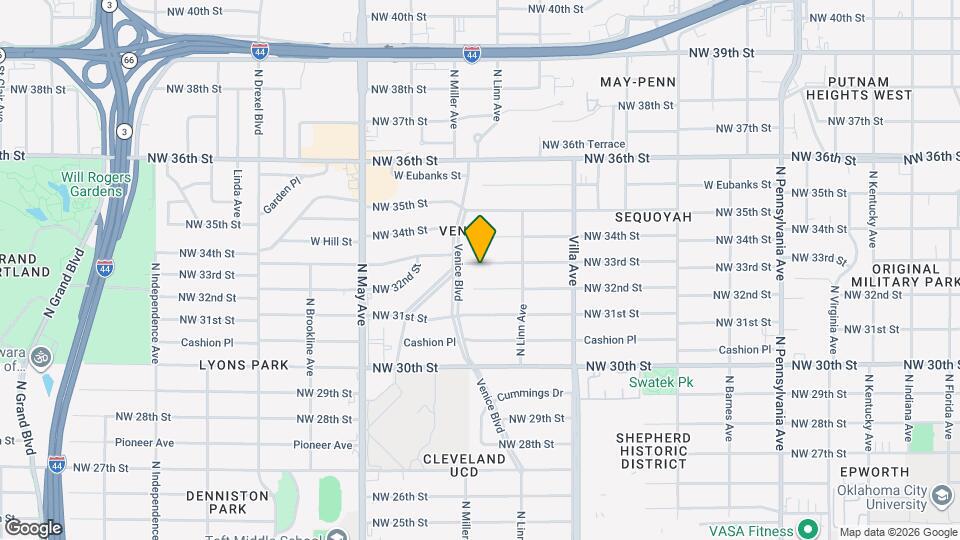 2640 NW 33rd St Mapa y Detalles de la Ubicación