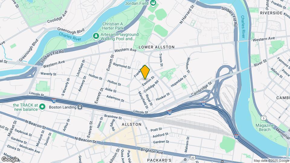 41 Easton St, Unit 2 Map and Location Details