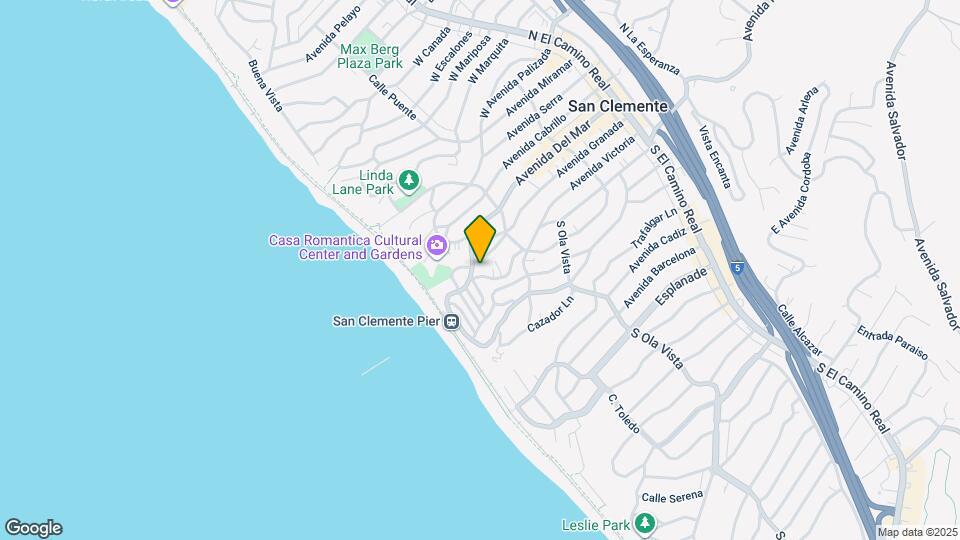 501 Avenida Del Mar Map and Location Details