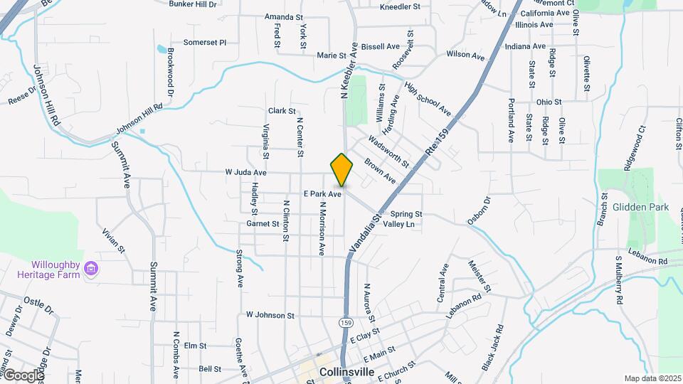 801 N Keebler Ave Map and Location Details
