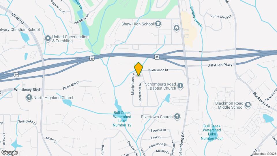 7193 Secretariat Dr Map and Location Details