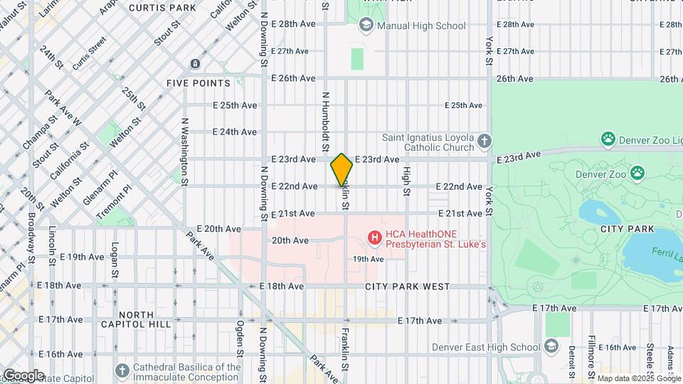 2155 Franklin St Mapa y Detalles de la Ubicación