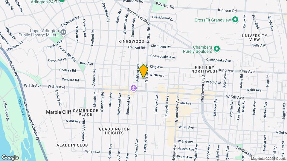 1611-1615 North Star Ave Mapa y Detalles de la Ubicación