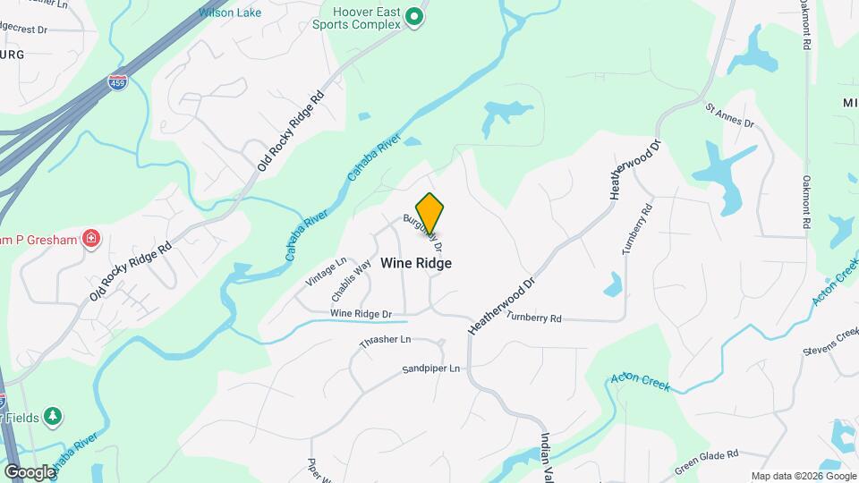 2435 Burgundy Dr Map and Location Details