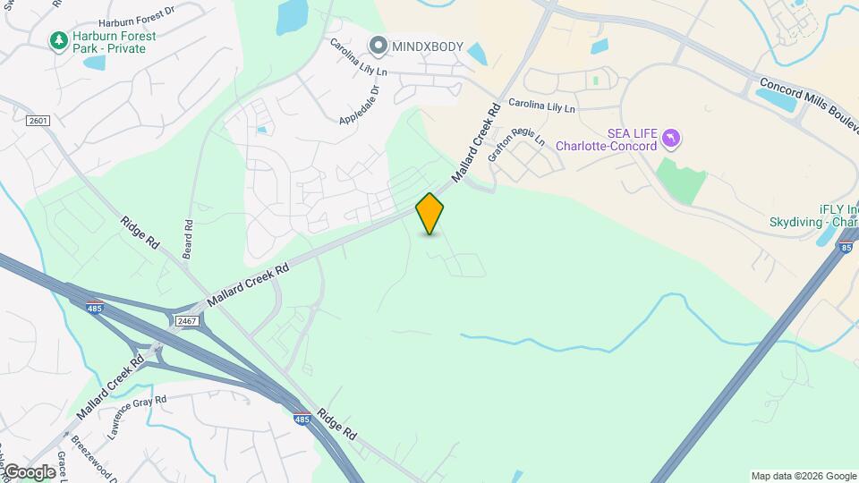 Madison Mallard Creek Mapa y Detalles de la Ubicación