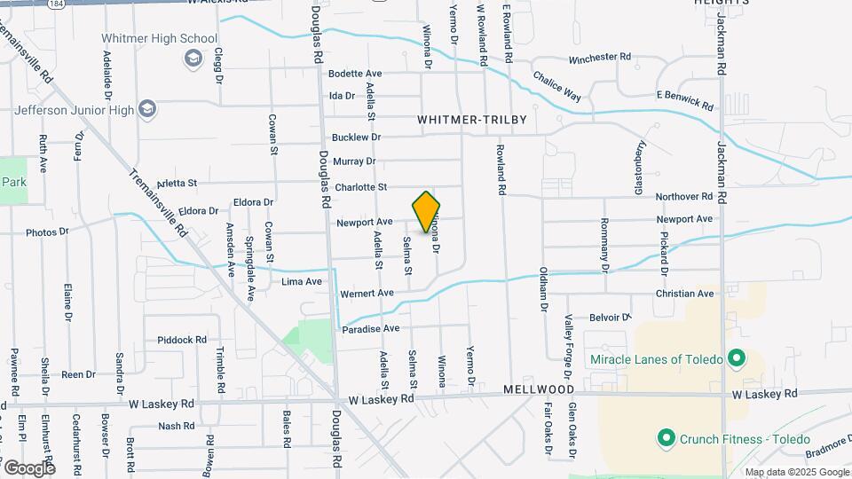 941 Atlantic Ave Map and Location Details