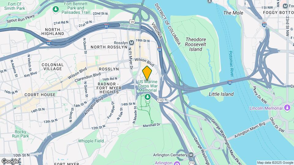 1111 Arl Blvd Map and Location Details