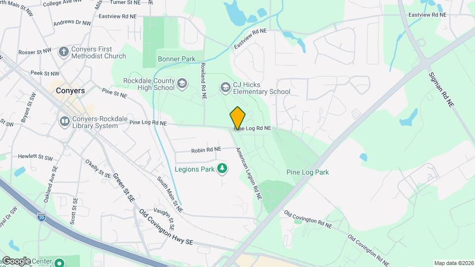 1243 Woodlyn Chase NE Map and Location Details