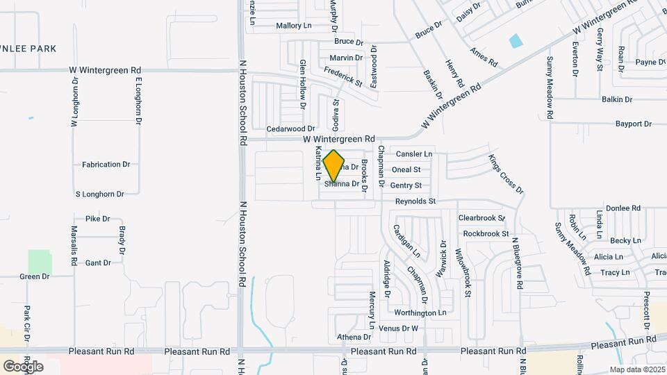 1846 Shanna Dr Map and Location Details