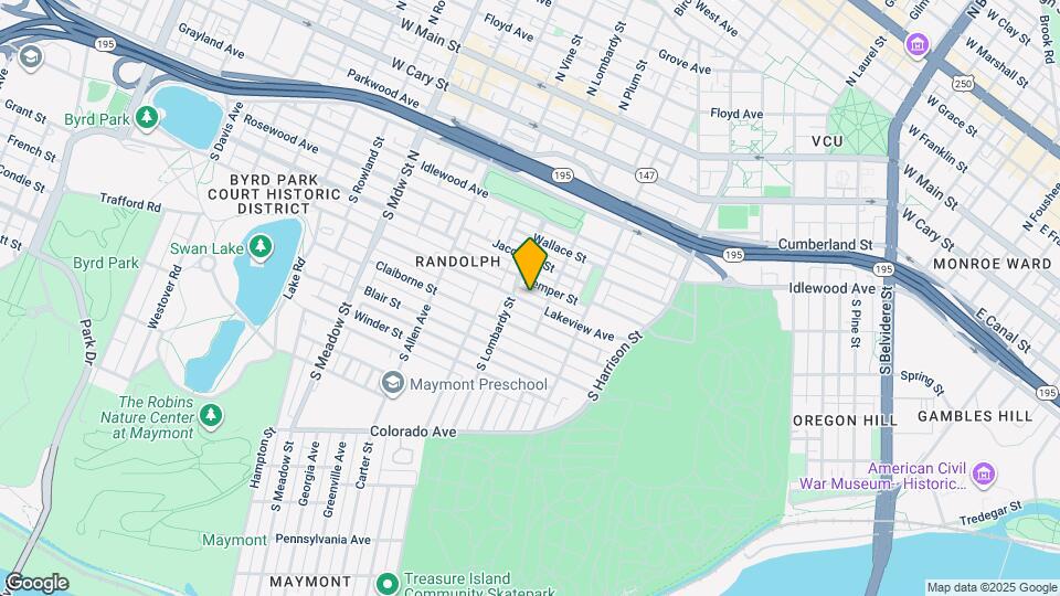1512 Lakeview Ave Mapa y Detalles de la Ubicación