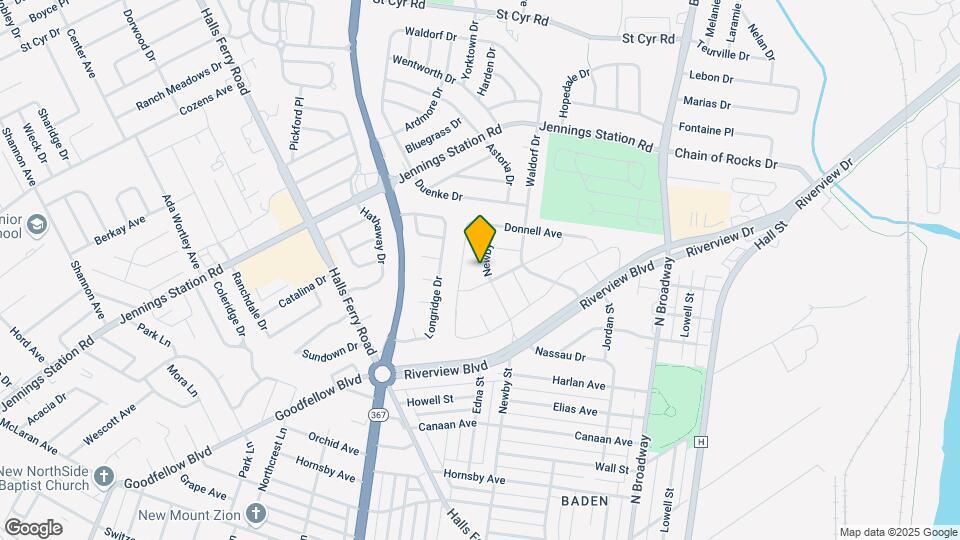 9169 Newby St Map and Location Details