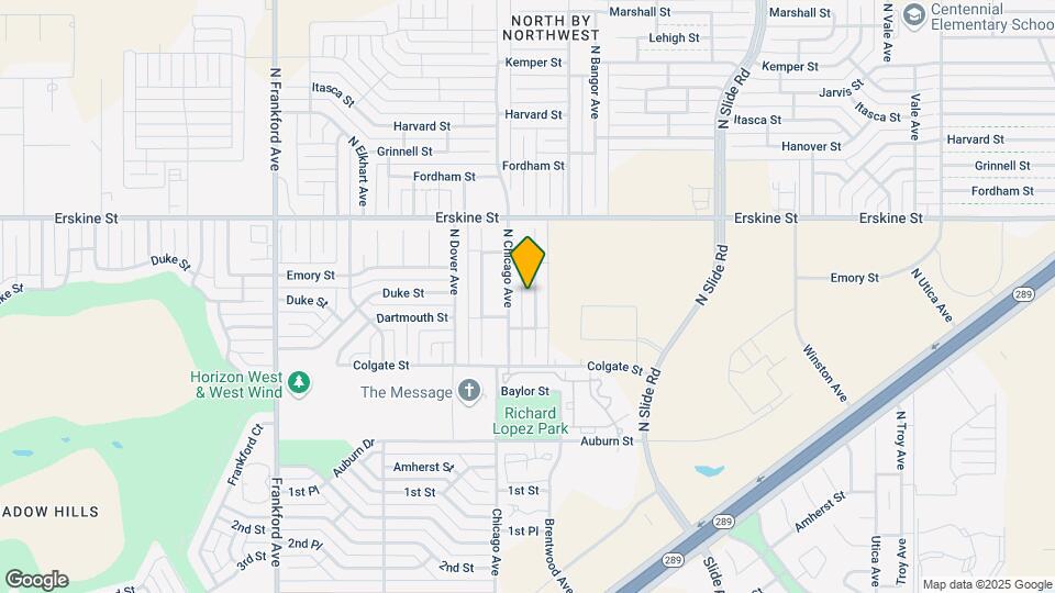 511 N Brentwood Ave Map and Location Details