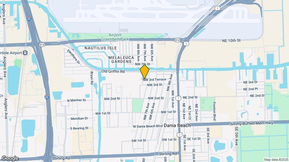 850-855 NW 3rd Ter Mapa y Detalles de la Ubicación