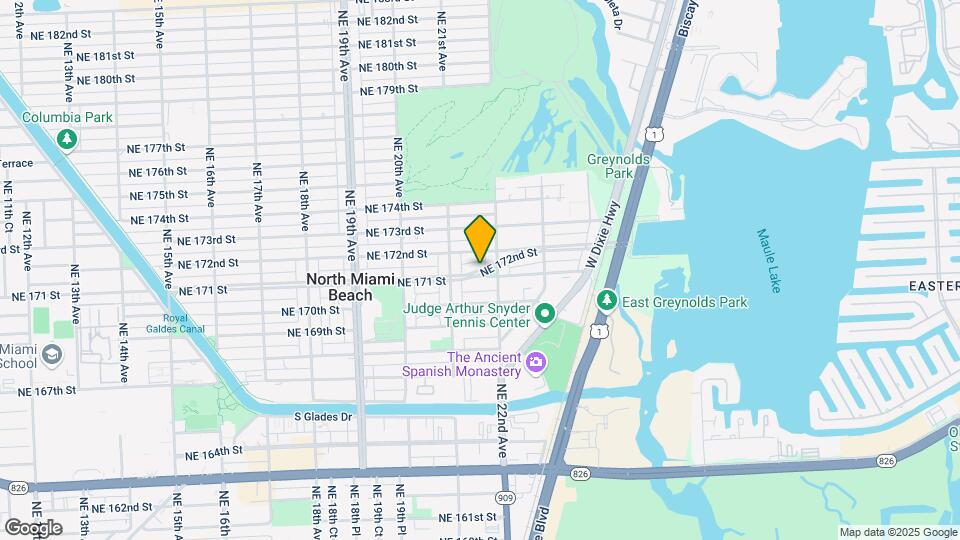 2175 NE 171 St Map and Location Details
