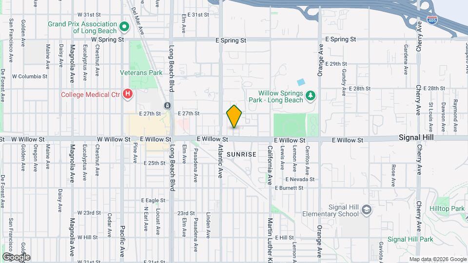 2622 Lime Ave Map and Location Details