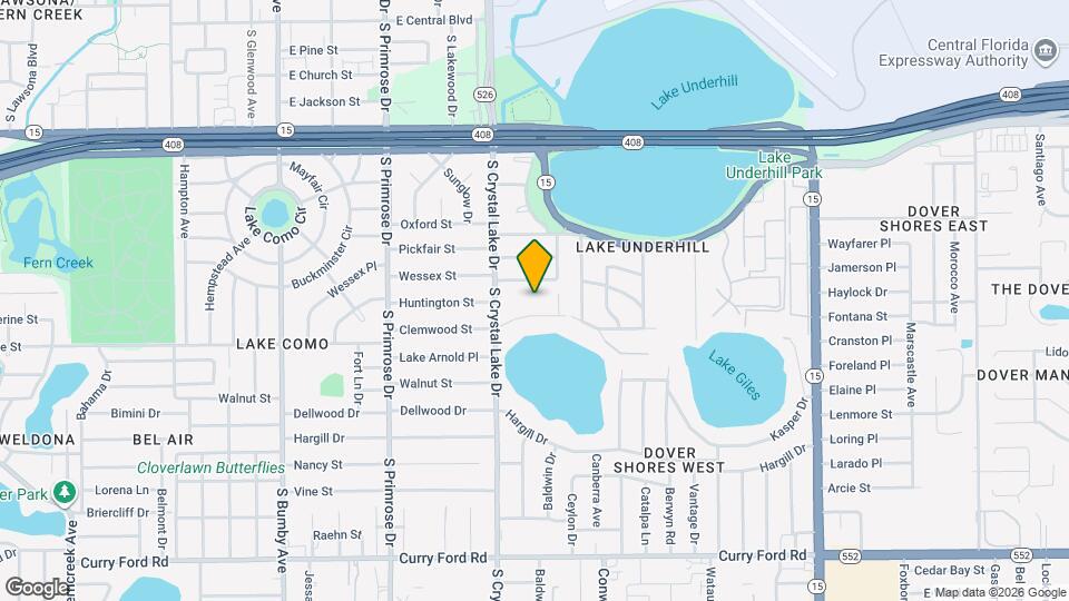 3255 Clemwood Dr Map and Location Details