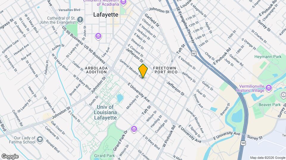 426 General Mouton Ave Map and Location Details