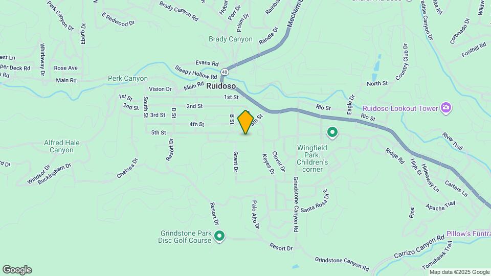100 Apache Hills Dr Map and Location Details
