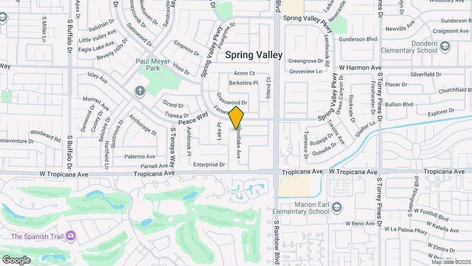 4749 Woodlake Ave Map and Location Details