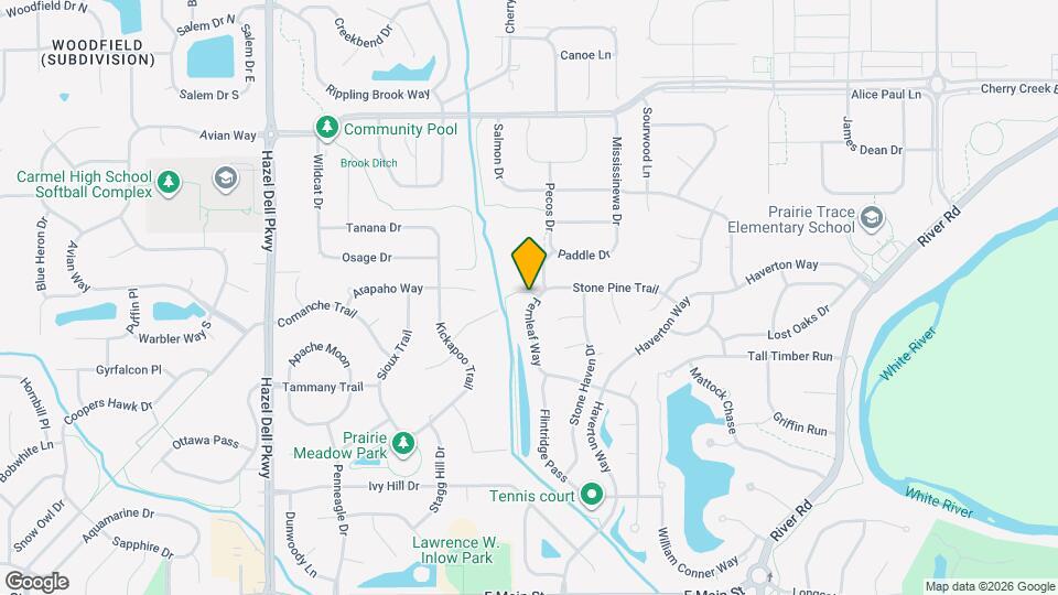13906 Fernleaf Way Mapa y Detalles de la Ubicación