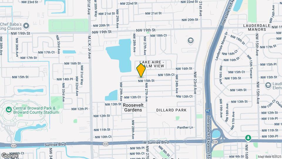 2707 NW 15th St Map and Location Details
