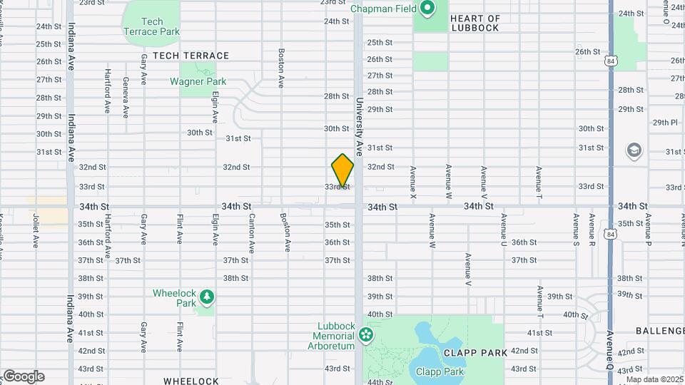 2509 33rd St Map and Location Details